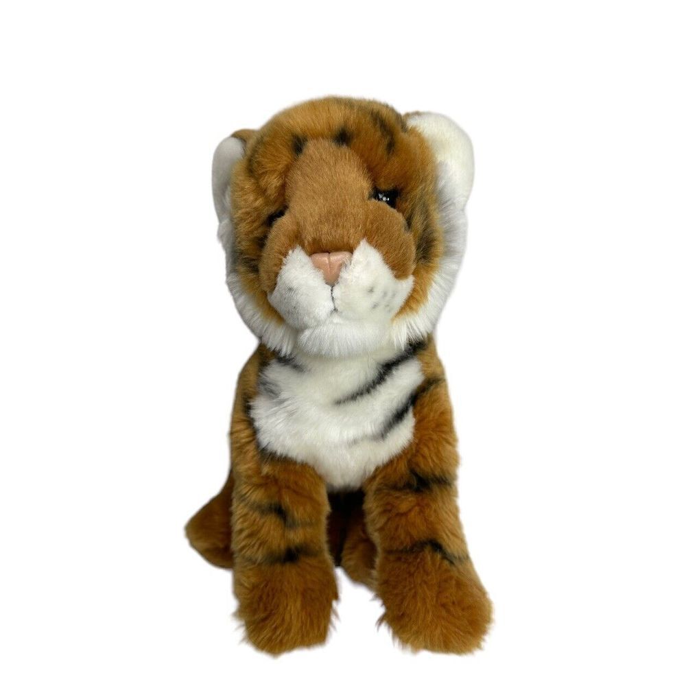 Douglas Cuddle Toys Realistic Bengal Tiger Cub Plush Stuffed Animal Tag # 1869